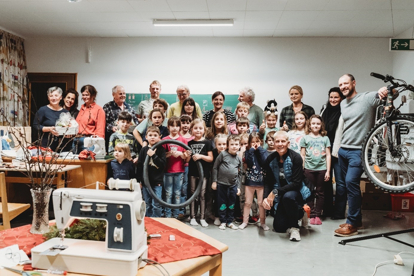 Erstes Repair Café in der Volksschule Wildalpen