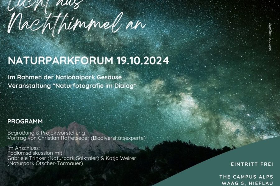 Naturparkforum: Licht aus Nachthimmel an Naturparkforum: Licht aus Nachthimmel an