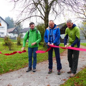 Naherholungsgebiet Auszeitsteig Zinkgraben wurde feierlich eröffnet