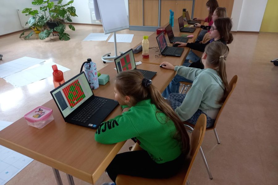 Schülerinnen sind am Zug – Girls-Only-Programmierkurs „Neophyten im Fokus Schülerinnen sind am Zug – Girls-Only-Programmierkurs „Neophyten im Fokus